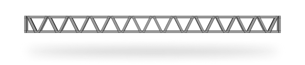 Cabriada de entrepiso para Steel Framing